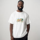 L&L – Maulwurf Parkbank – T-shirt groupe '89 blanc