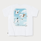 L&L – Mole Fly Away – T-shirt blanc du groupe '89