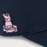 L&L – Monogramme Peppa Pig – Casquette Polo '09 bleu marine
