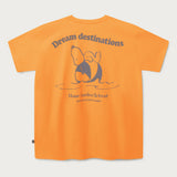 L&L – Snoopy Dream Destinations – T-shirt Campus '94 orange