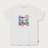 L&L – Snoopy City Cruises – T-shirt Campus '94 blanc