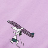 L&L – Snoopy Surf's Up – T-shirt Campus '94 violet