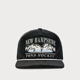 TPG – Celly Hockey New Hampshire Pond Hockey – Snapback charbon Taille : TAILLE UNIQUE