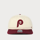 TPG – '47 Brand MLB Phillies Mongram – Casquette Hitch crème/rouge Taille : TAILLE UNIQUE