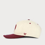 TPG – '47 Brand MLB Phillies Mongram – Casquette Hitch crème/rouge Taille : TAILLE UNIQUE