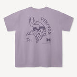 L&L – NFL Classics Vikings – T-shirt violet du groupe '89