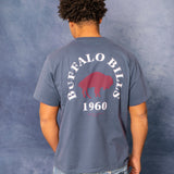 L&L – NFL Classics Bills – T-shirt bleu marine avec groupe '89