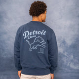 L&L – NFL Classics Lions – Pull Box '96 bleu marine