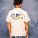 L&L – NFL Classics Rams – T-shirt gris avec logo du groupe '89