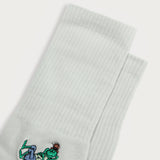 L&L – Flip Relaxed – Chaussettes de sport '90 grises
