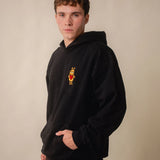 L&L – Mouse Heart – '18 Street Hoodie black