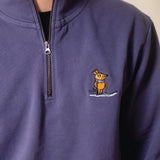 L&L – Mouse Ski – '83 Half Zip purple