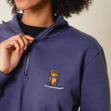 L&L – Mouse Ski – '83 Half Zip purple
