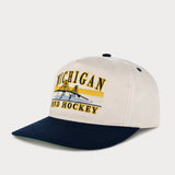TPG – Celly Hockey Michigan Pond Hockey – Casquette Snapback crème/bleu marine