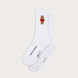 L&L – Mouse Heart – '90 Sport Socks white