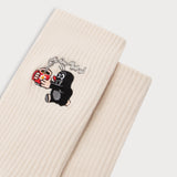 L&L – Maulwurf Coffee – '90 Sport Socks beige