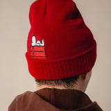 L&L – Snoopy Relax – '02 Beanie red Size: One Size