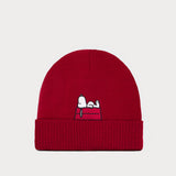 L&L – Snoopy Relax – '02 Beanie red Size: One Size