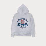 L&L – NFL Benjamin Football Star – '12 Hoodie KIDS gray