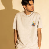L&L – Maus Windsurfer – T-Shirt Bande '89 gris