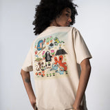 T-shirt beige L&L – Mole & Friends Gardening – '89 Band