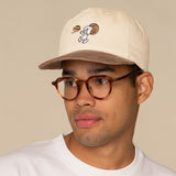 L&L – Snoopy Backyard Bowl – Casquette Snapback Team '98 crème/marron