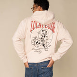 L&L – Lucky Luke Lonesome – Sweat à capuche Boxer '76 crème