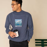 L&L – Snoopy Survive – Pull Box '96 bleu marine