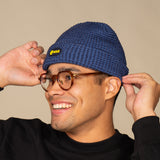 L&L – Logo ESA – Bonnet Docker '30 bleu