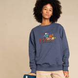 L&L - Långstrump Picnic – '86 Crew Sweater marine