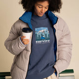 L&L – Snoopy Survive – Pull Box '96 bleu marine