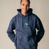 L&L – Snoopy Puffer – Sweat à capuche '18 Street bleu marine