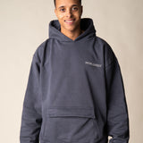 L&L – Maus Worldwide – Sweat à capuche '18 Street bleu marine