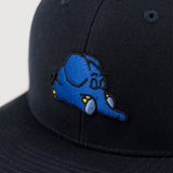 L&L – Elephant Nap – Snapback '92 bleu marine Taille : TAILLE UNIQUE