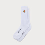 L&L – Mouse Limo – Chaussettes de sport '90 blanches