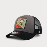 L&L – Genzo Wakabayashi The Catch – '03 Trucker Cap black/gr