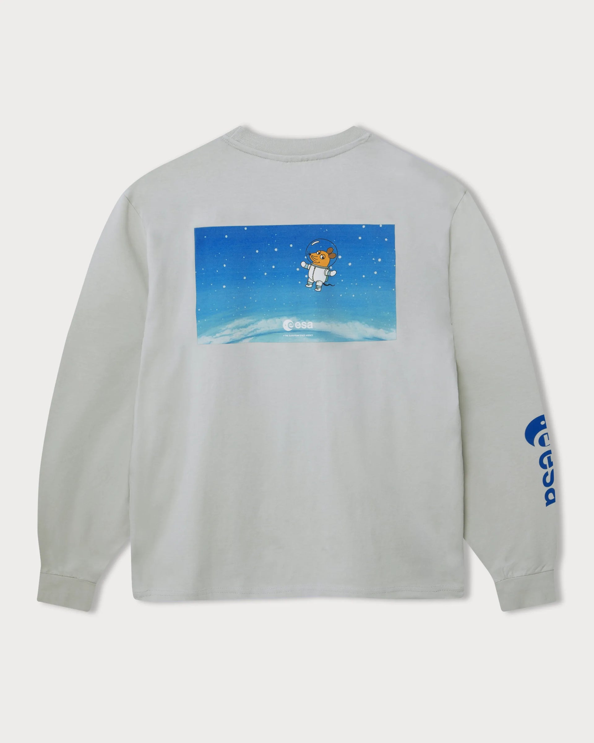 ESA x Maus Spacewalk Longsleeve | Unisex long-sleeved shirt, gray