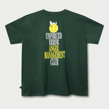 L&L – Snoopy erreur non forcée – T-shirt de groupe « 89 » vert