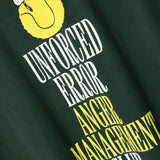 L&L – Snoopy erreur non forcée – T-shirt de groupe « 89 » vert