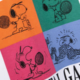 L&L – Snoopy Mental Game – T-shirt de groupe '89 blanc