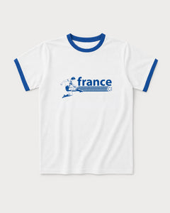 MM - France Retro - T-shirt white