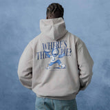L&L – Indianapolis Colts Blue Mascot – '18 Street Hoodie gray