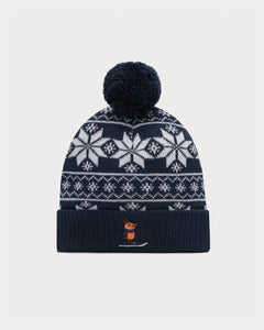 L&amp;L – Mouse Ski – Bonnet '14 bleu marine/blanc Taille : 3-6 ans