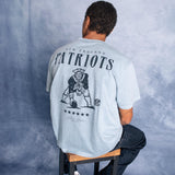 L&amp;L – NFL Classics Patriots – T-shirt bleu du groupe '89