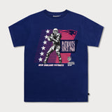 L&amp;L – NFL 23 Series Patriots Quarterback – T-shirt Campus '94 bleu