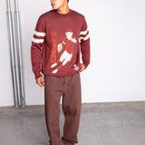 L&amp;L – NFL 23 Series Chiefs Quarterback – Pull en tricot marron '81