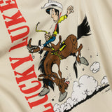 L&amp;L – Lucky Luke Rodeo – T-shirt beige du groupe '89