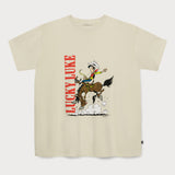 L&amp;L – Lucky Luke Rodeo – T-shirt beige du groupe '89