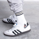 L&amp;L – Mole Huh? – Chaussettes de sport blanches '90