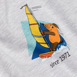 L&amp;L – Maus Windsurfer – T-Shirt Bande '89 gris